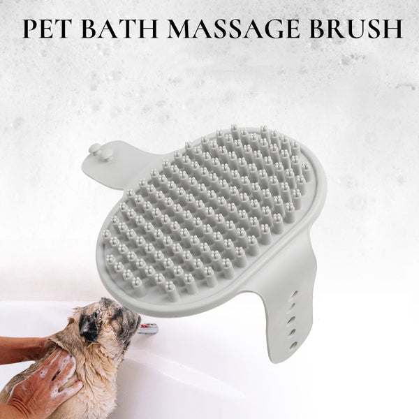 Pet Bath Gloves Dog Massage Brush Pet Bath Brush Cat Hair Removal Brush Bath Pet Supplies